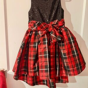 Pippa & Julie Black Sequin Christmas Dress